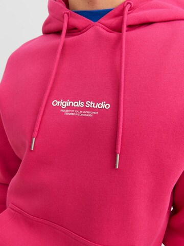 Sweat-shirt 'Vesterbro' JACK & JONES en rose