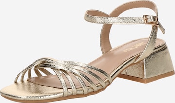 Sandalo con cinturino 'Samia' di ABOUT YOU in oro: frontale