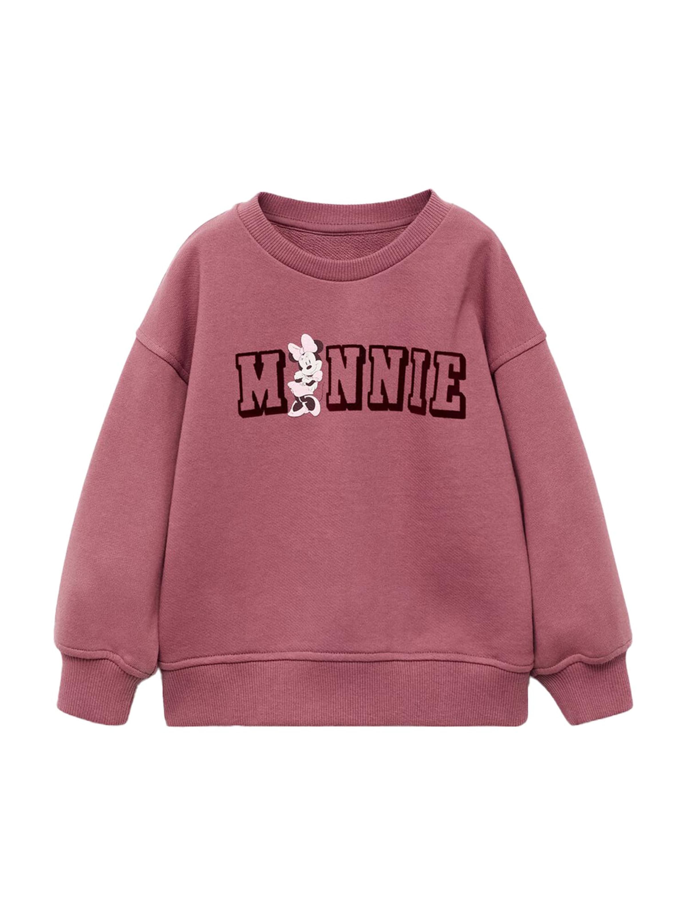 MANGO KIDS Sweatshirt 'MMINNIE' i röd: framsida