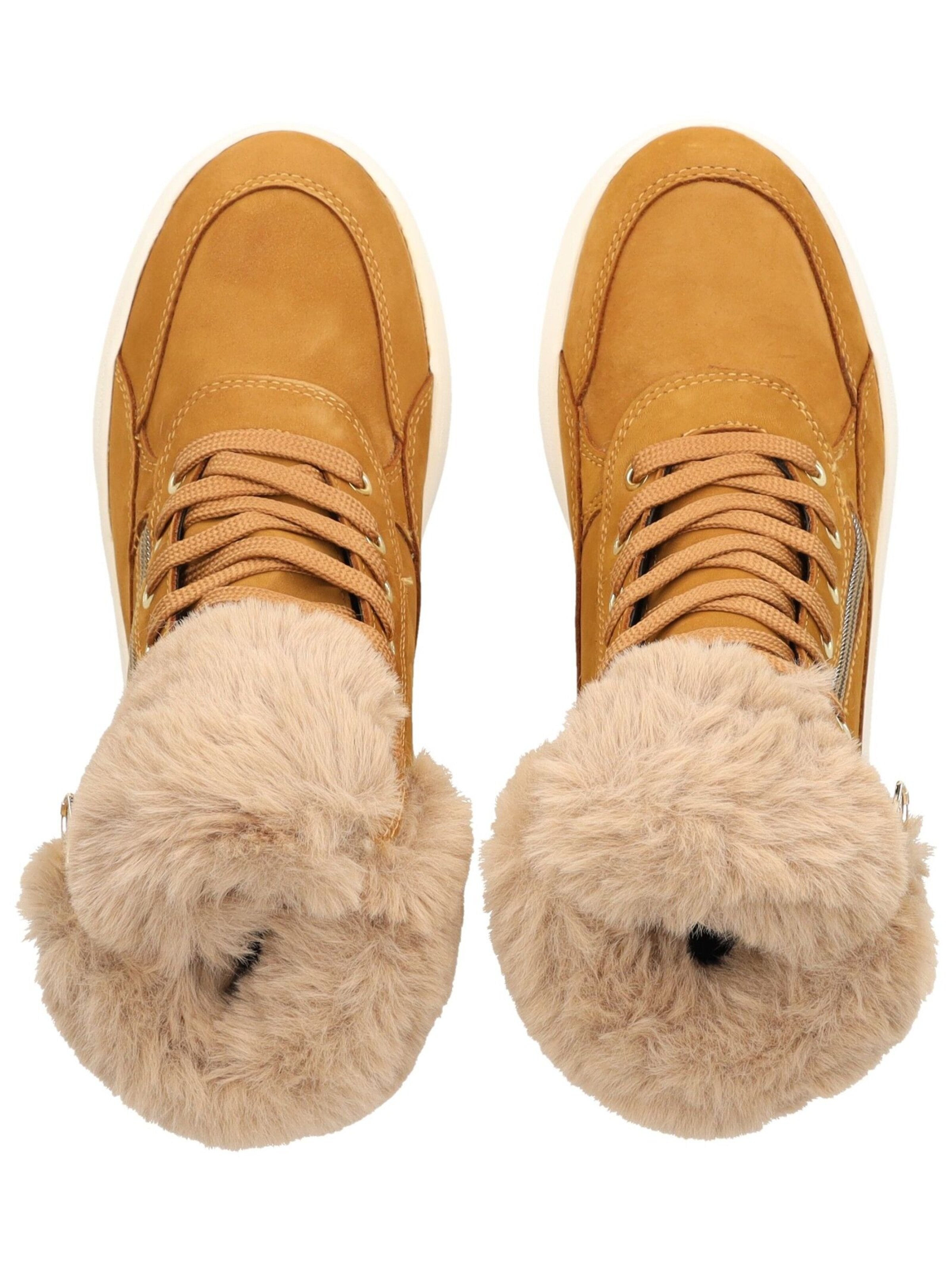 Bottines à lacets GEOX en marron