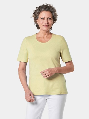 T-shirt Goldner en jaune : devant