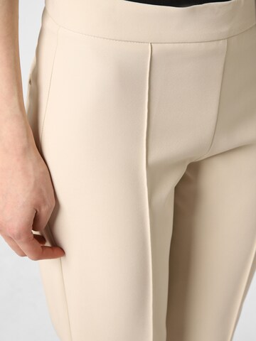 Rosner Regular Pleat-Front Pants 'Audrey' in Beige