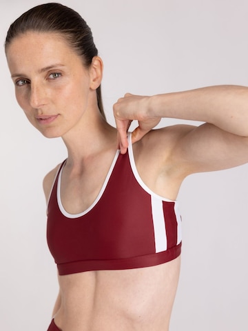 WALLIEN Sportbikinitop in Rot