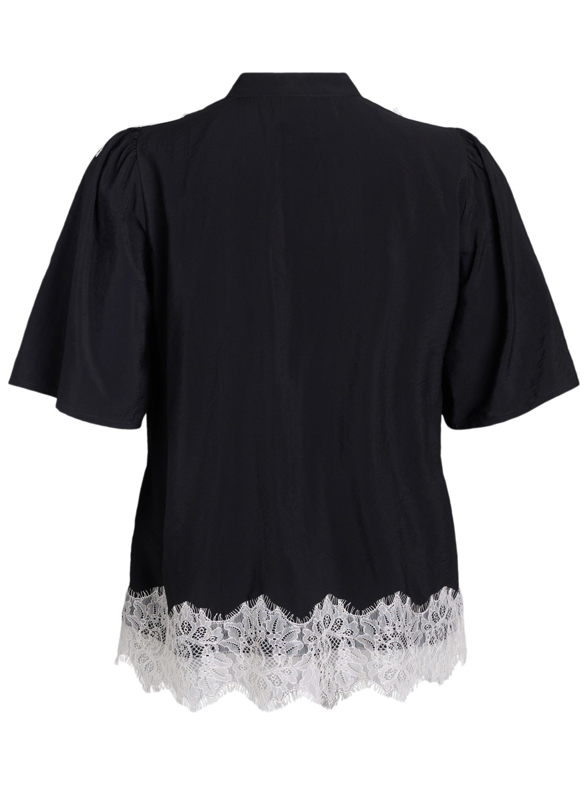 Zizzi - Blusa 'Mclaru' em preto
