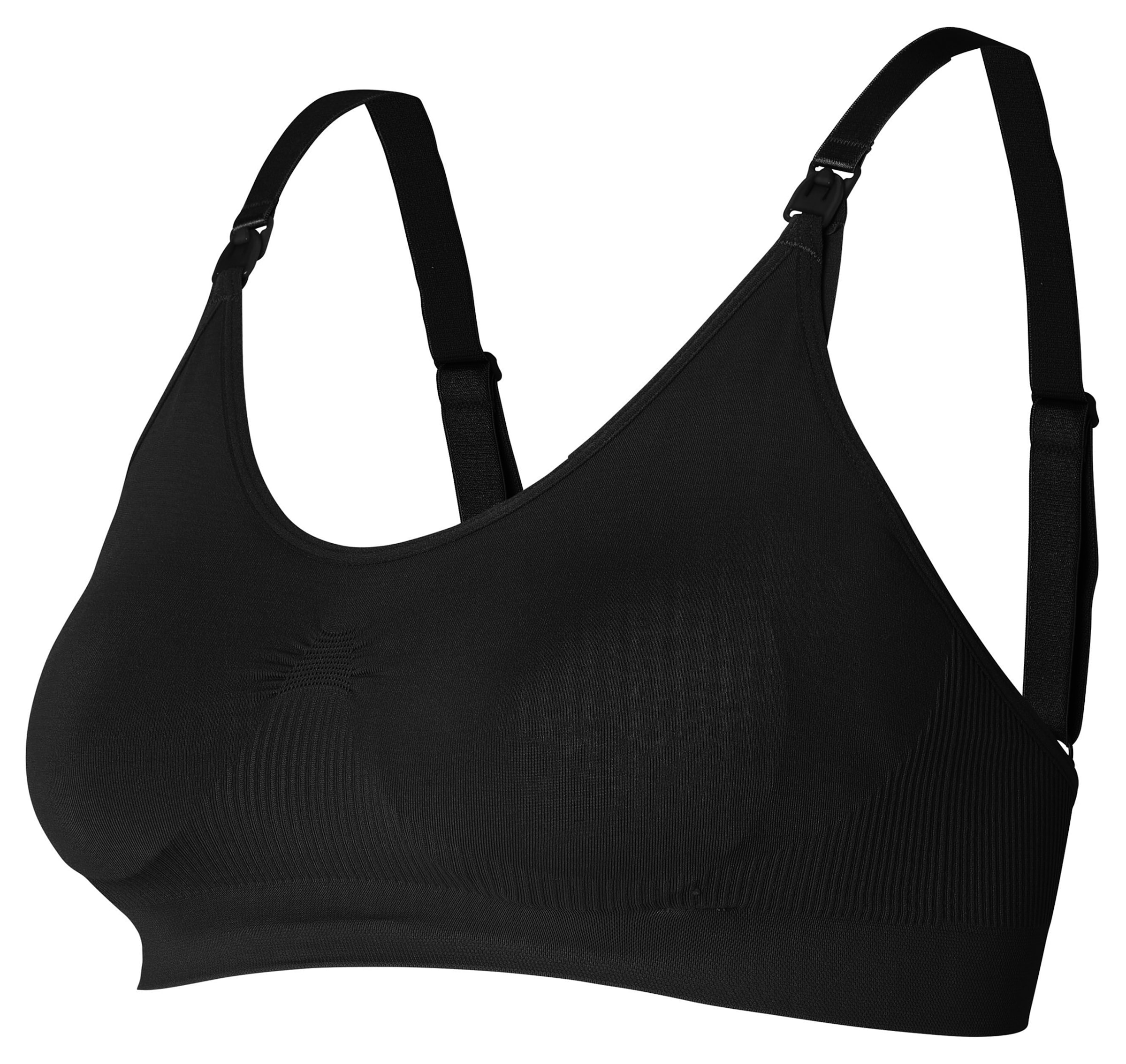 Noppies T-shirt Nursing Bra 'Cleo' in Black