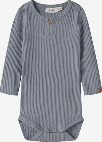 Barboteuse / body Lil'Atelier en bleu : devant