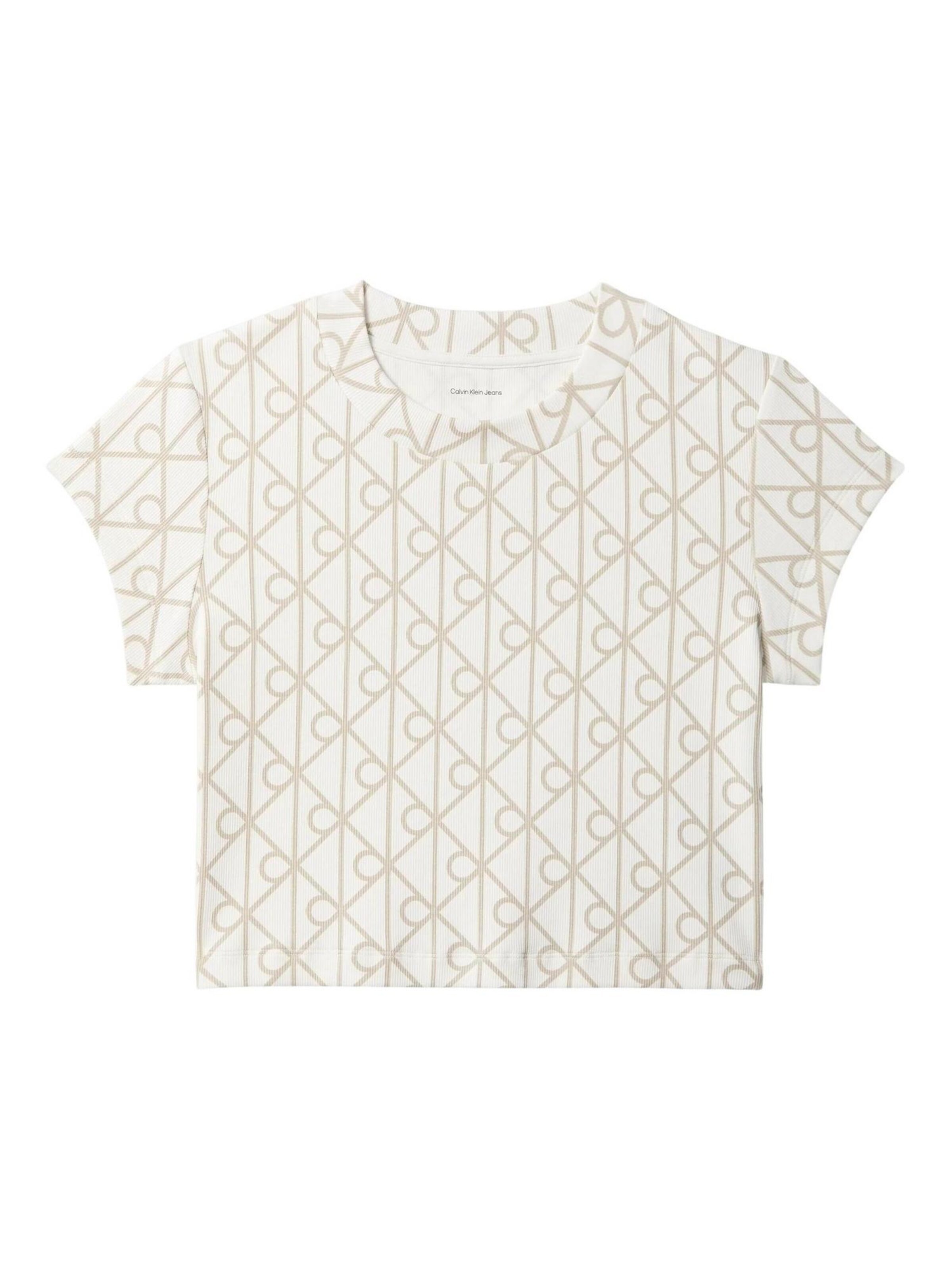Maglietta 'LV047G830G' di Calvin Klein Jeans in beige: frontale
