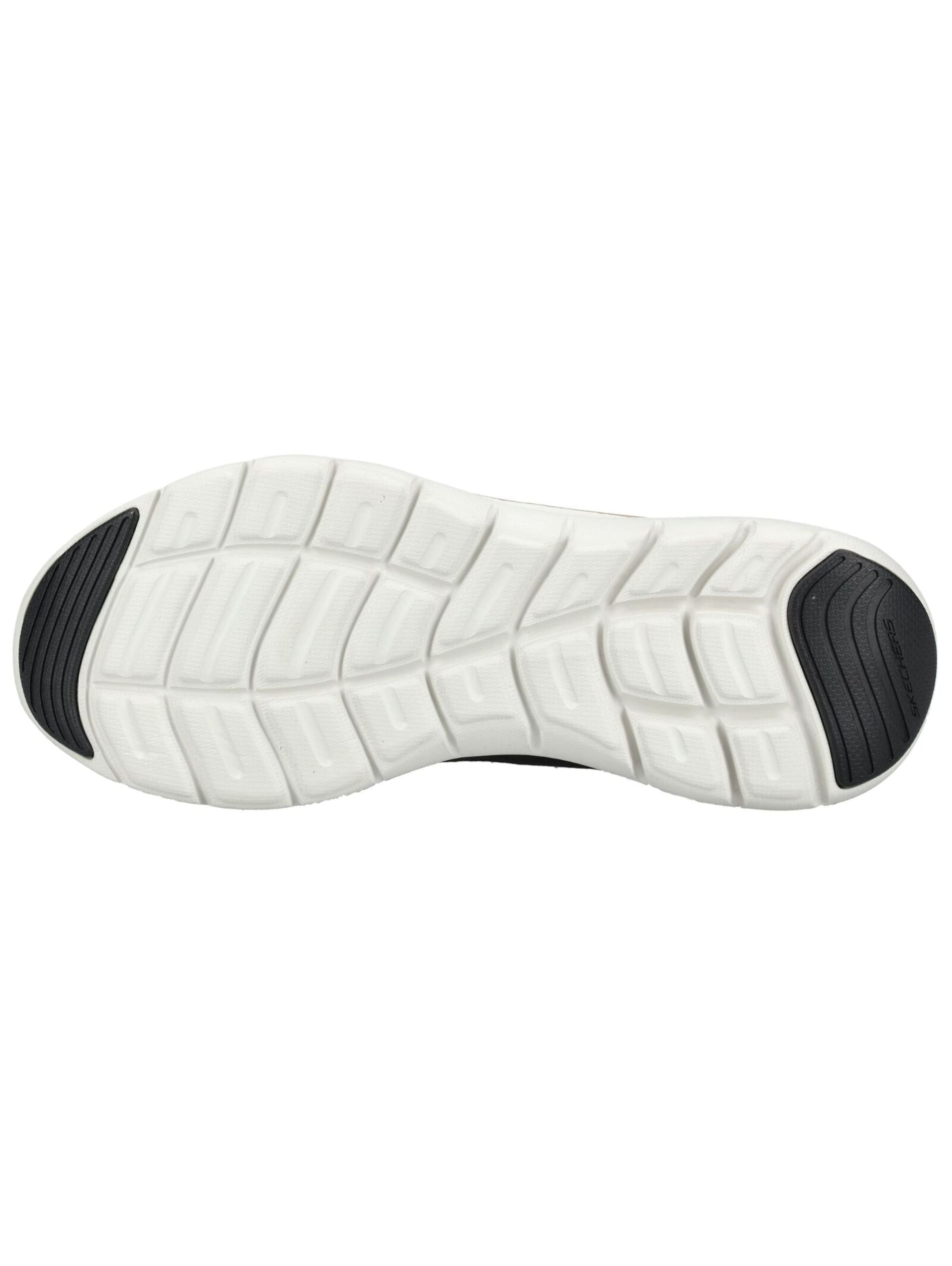 SKECHERS Veterschoen 'Flex Appeal 5.0 - Elegant Glow' in Zwart