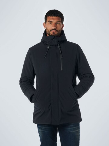 No Excess Performance Jacket in Blue: front