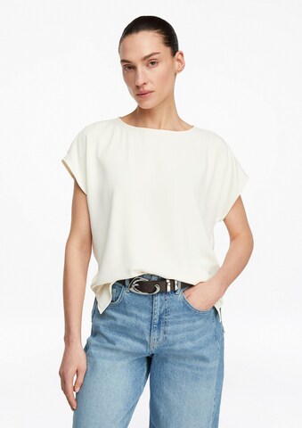 COMMA Blouse in Beige: voorkant