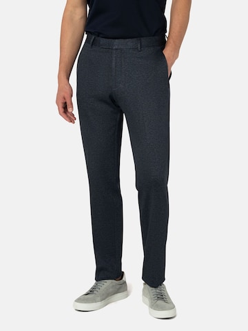 BENVENUTO Regular Trousers in Blue: front