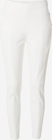 Ted Baker Слим фит Панталон 'LIROI' в бяло: отпред