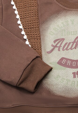 HOMEBASE Sweatshirt in Brown