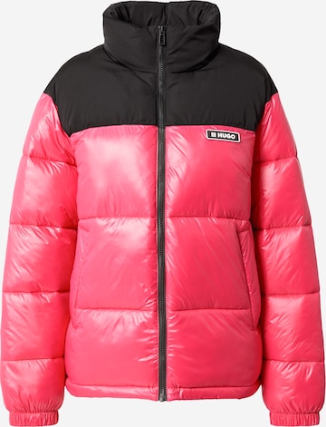 HUGO Red Between-season jacket 'Faressa' in Pink: front