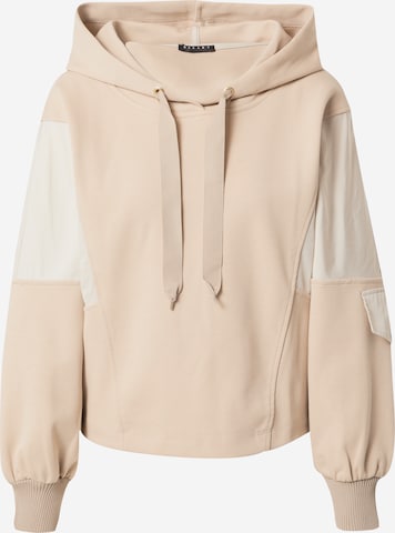 Sweat-shirt Sisley en orange : devant