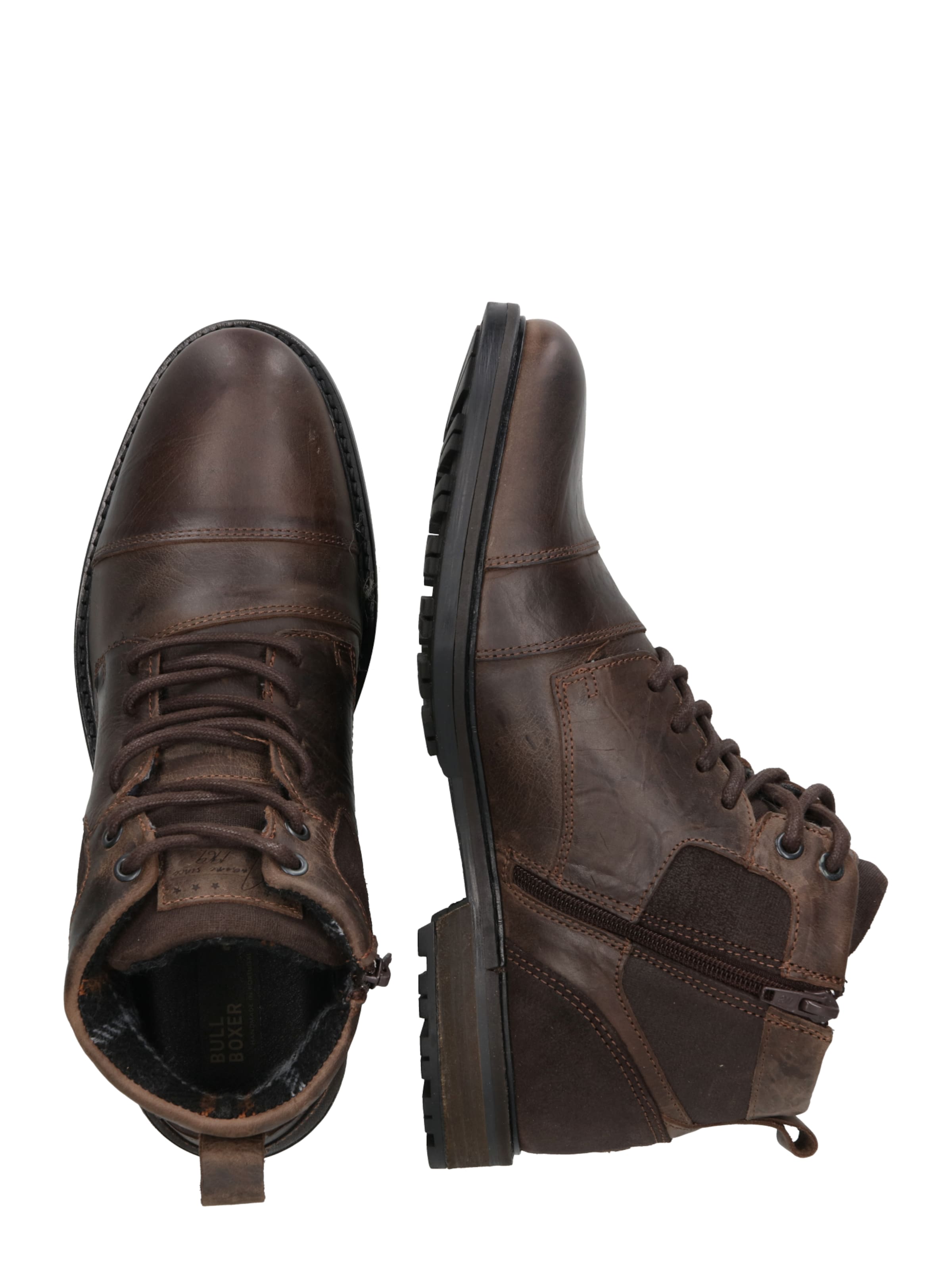 BULLBOXER Lace-up boots in Brown