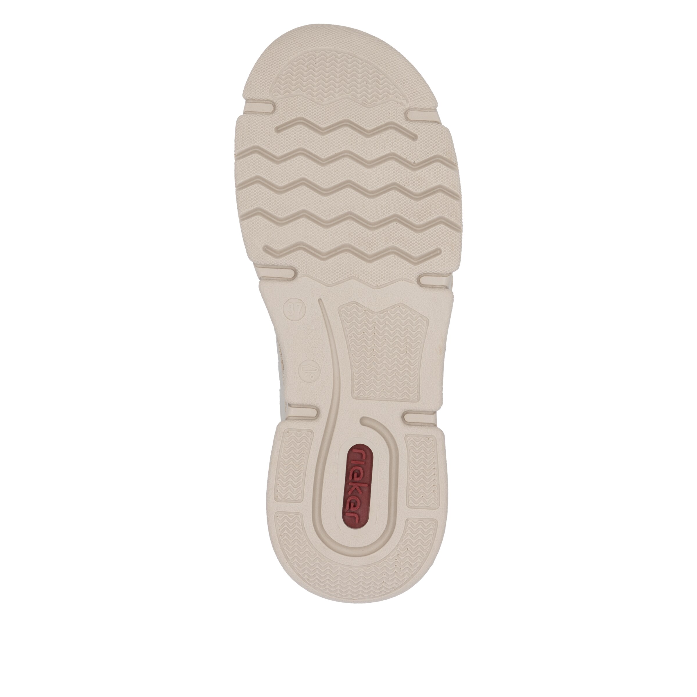 Baskets basses Rieker en beige