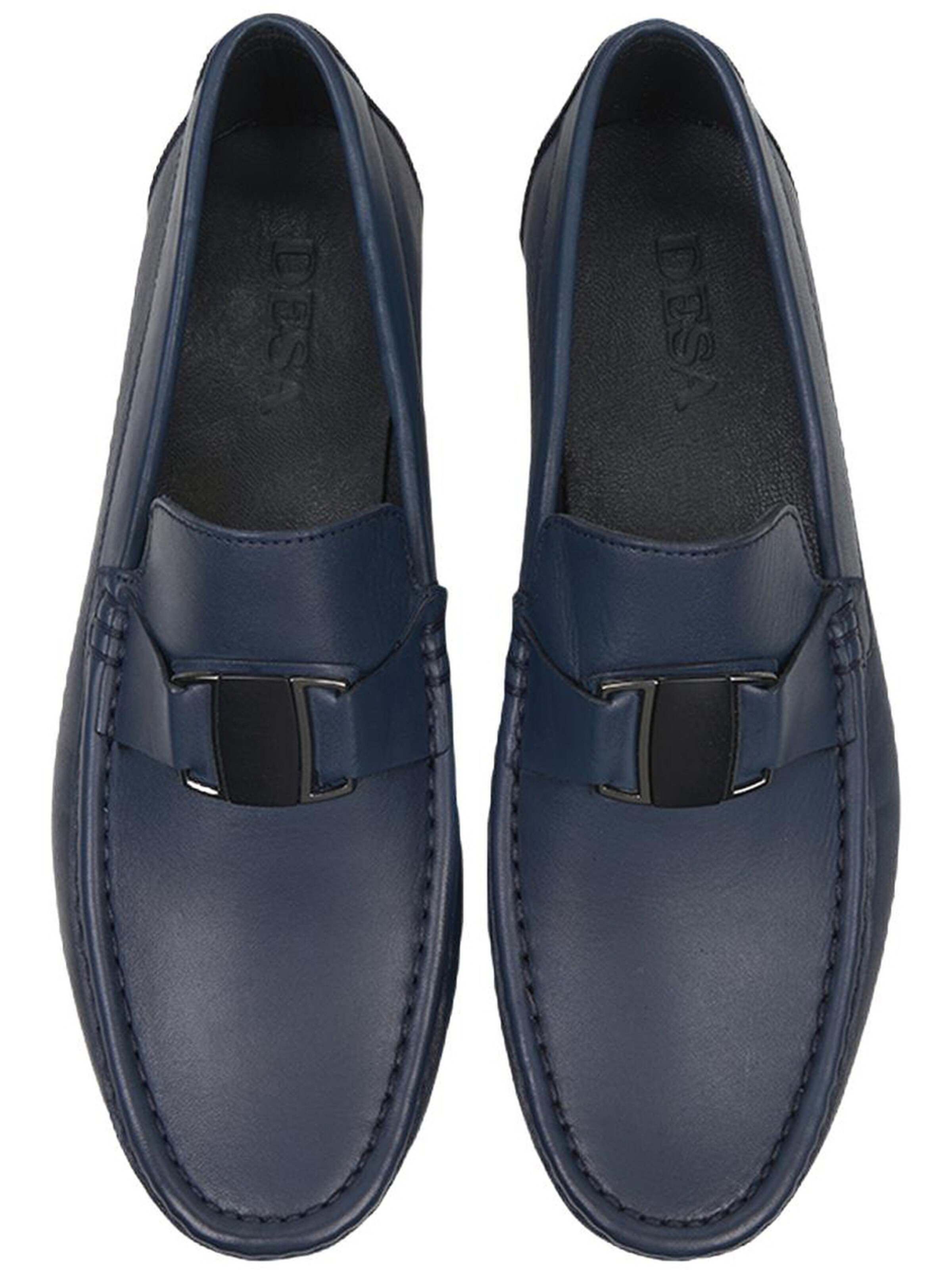 Desa Classic Flats 'Slipper' in Blue