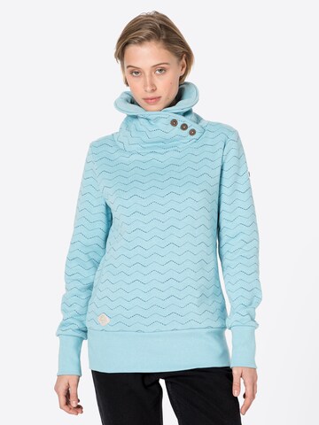 Ragwear Sweatshirt in Blue: front