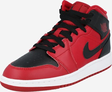 Jordan Sneakers in Rood: voorkant