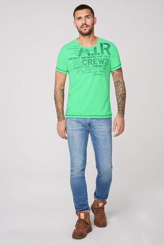 T-Shirt CAMP DAVID en vert