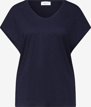 Street One Studio Shirt in Blue: front
