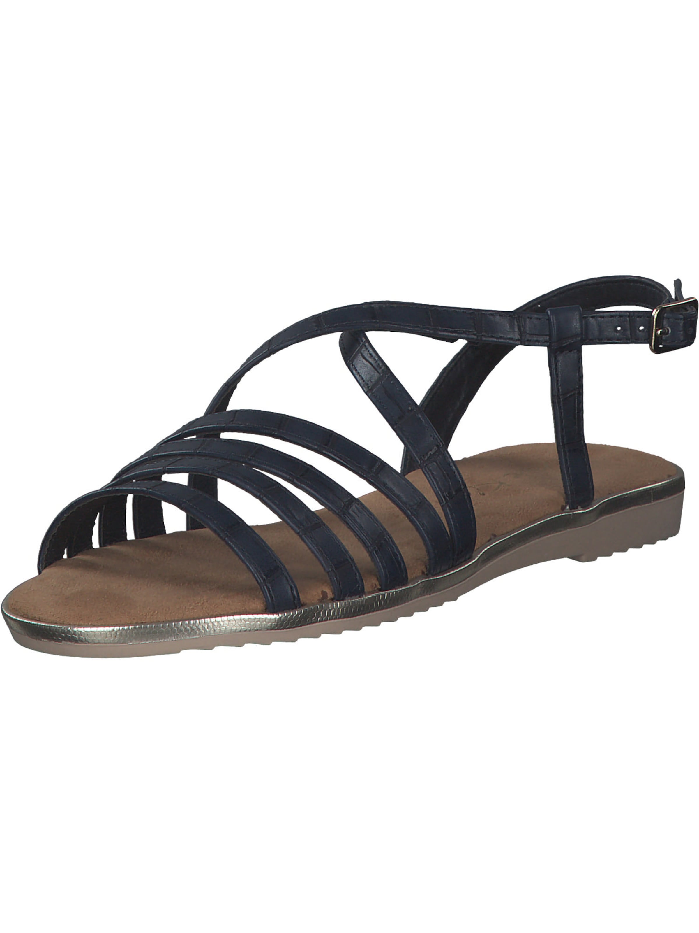 Idana Strap Sandals '281406' in Black: front