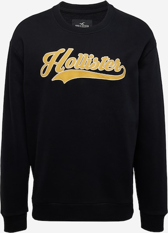 Sweat-shirt HOLLISTER en noir : devant