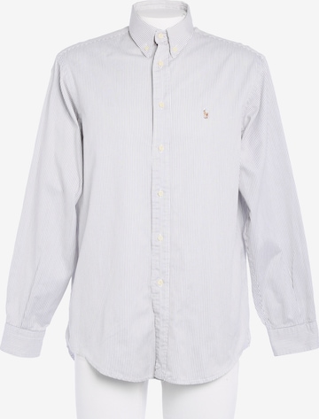 Polo Ralph Lauren Freizeithemd / Shirt / Polohemd langarm S in Grau: Vorderseite