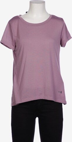 UNDER ARMOUR T-Shirt XS in Lila: predná strana