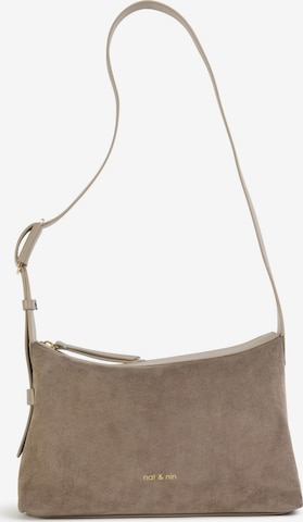 Nat&NinTorba preko ramena 'BOWIE' - siva boja: prednji dio