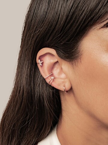 Orecchini 'Holding Gem Ear Cuff' di Hey Happiness in oro