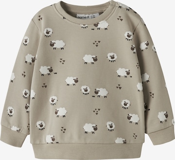 NAME IT Sweatshirt 'NBMVIMMER' in Grau: Vorderseite