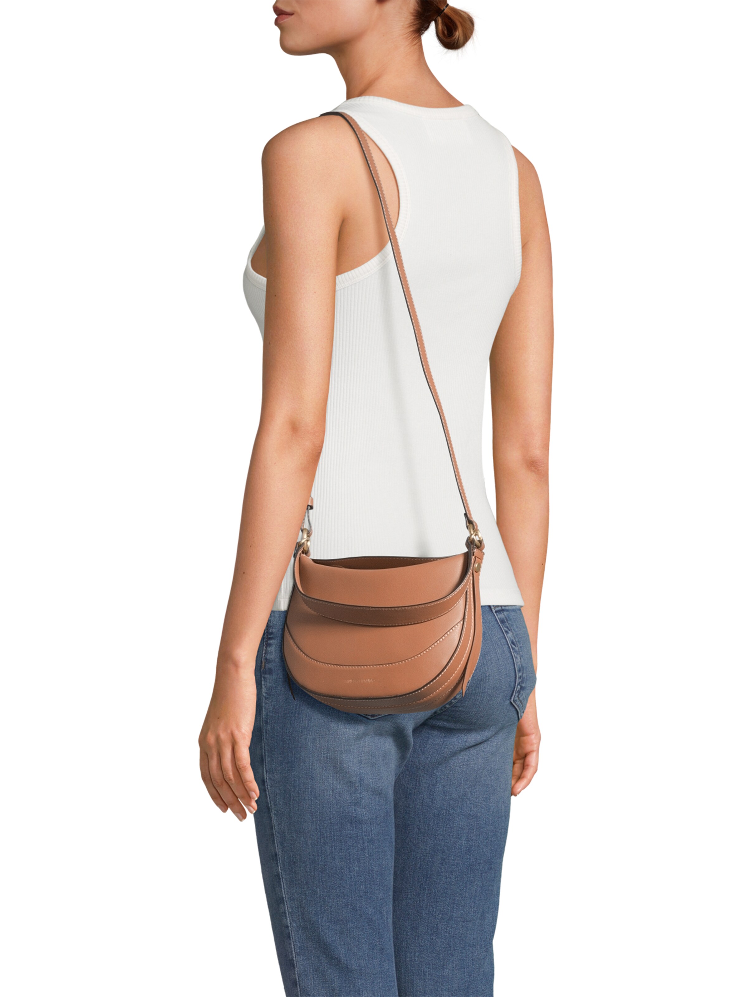 Vanessa Bruno Shoulder bag in Brown: front