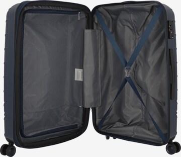 American Tourister Trolley 'Speedstar' in Blauw