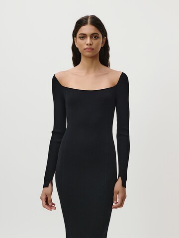 Rochie tricotat 'Farine' de la LeGer by Lena Gercke pe negru