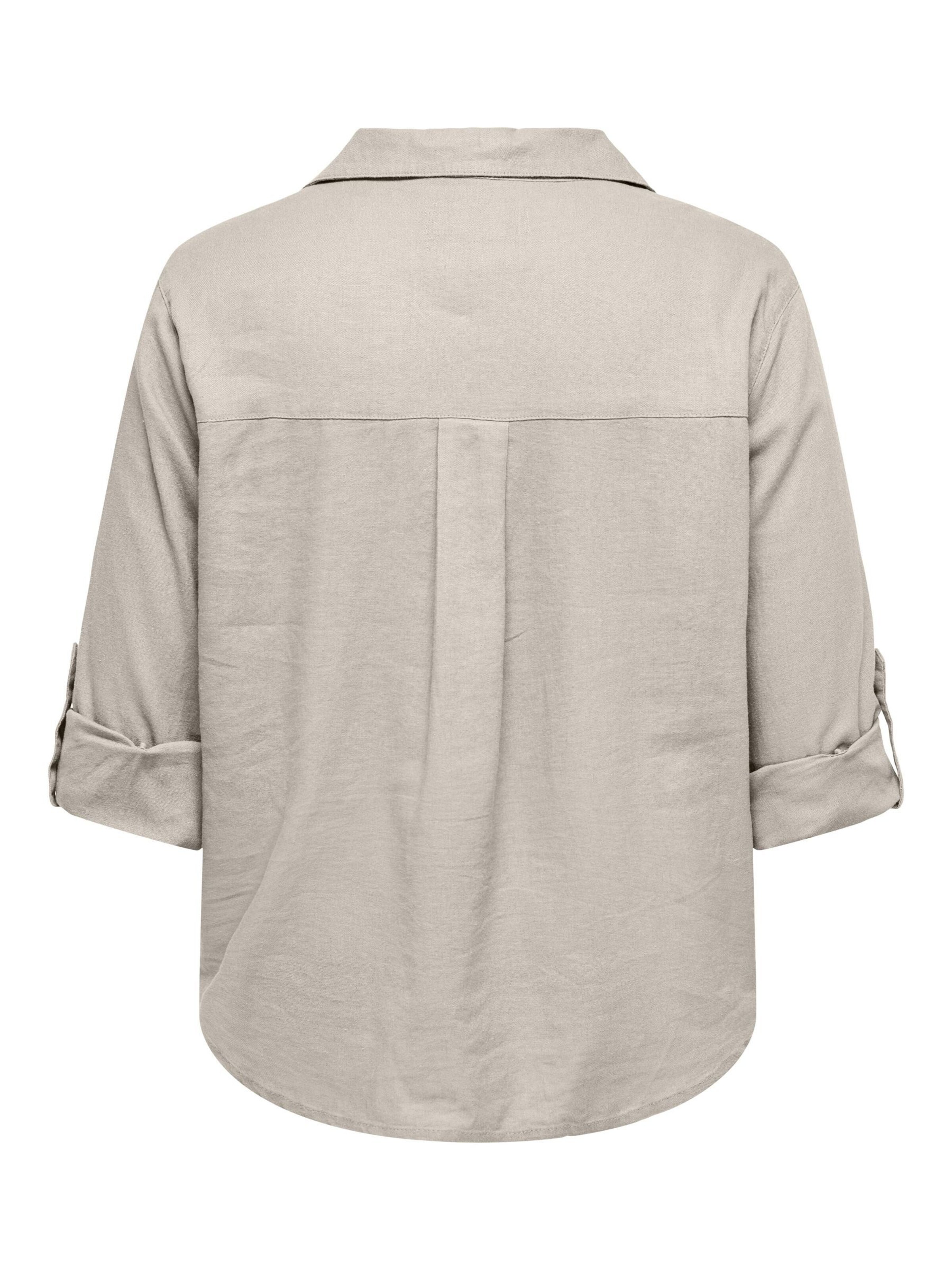 Chemisier 'CARYasmin' ONLY Carmakoma en beige