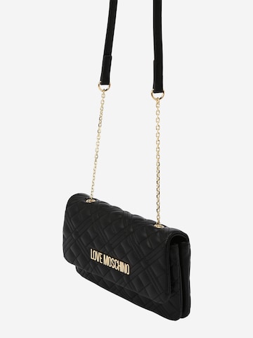 Pochette Love Moschino en noir