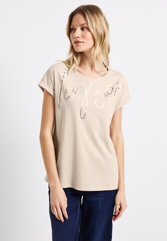 STREET ONE Shirt in Beige: front