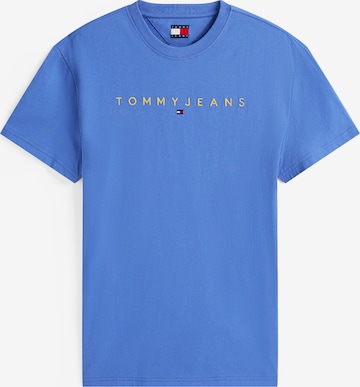 T-Shirt Tommy Jeans en bleu : devant