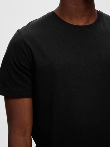 T-Shirt SELECTED HOMME en noir