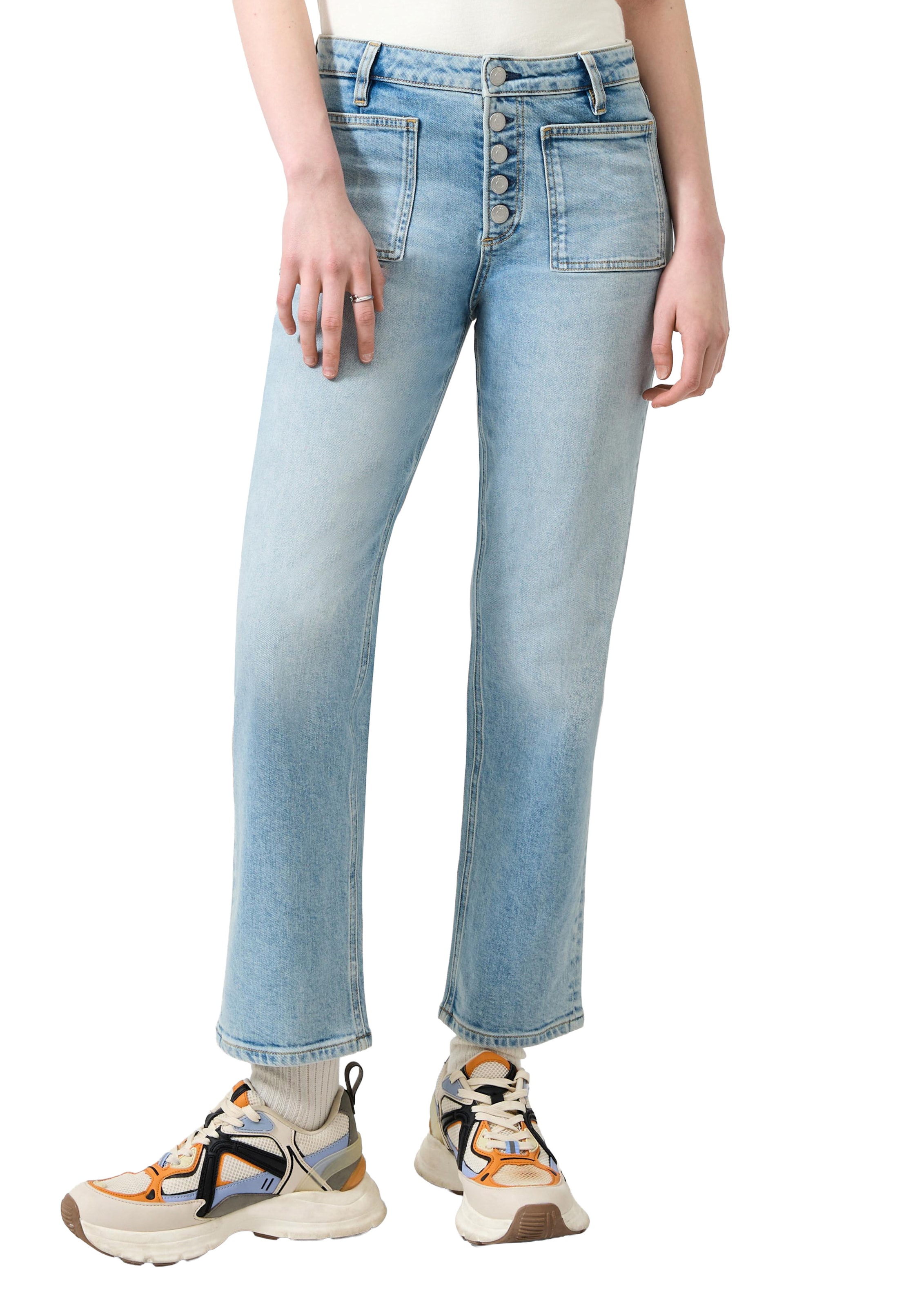 QS Regular Jeans 'Catie' in Blau: Vorderseite