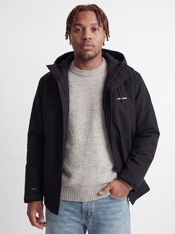 JACK & JONES - Chaqueta de invierno en negro
