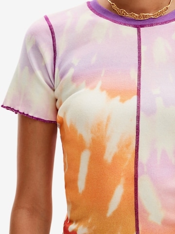 Desigual - Camisa em mistura de cores