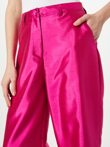 SISTERS POINT Normální Kalhoty 'ELVIA' – pink