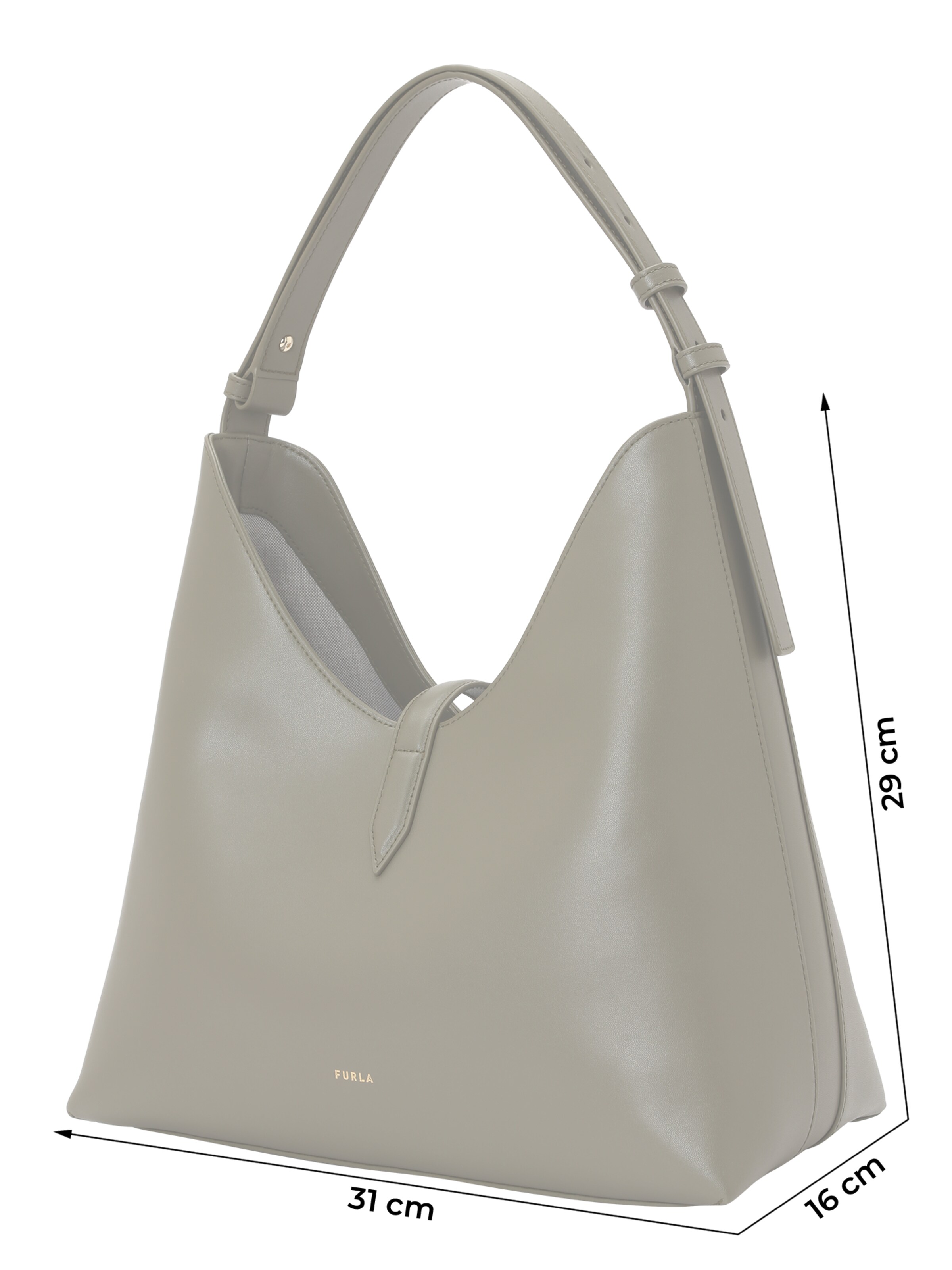 FURLA Taška přes rameno 'GOCCIA' – zelená