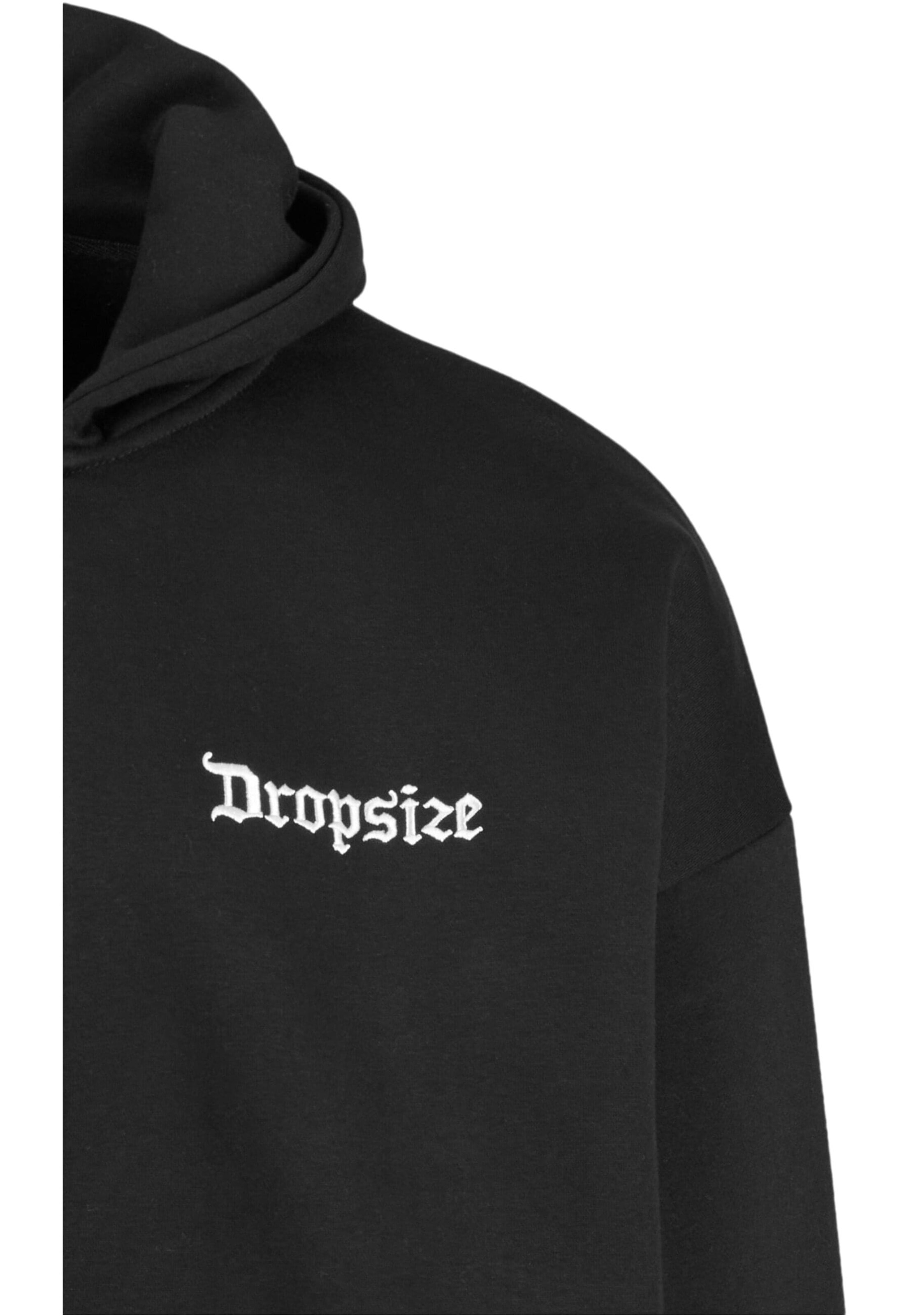 Dropsize Sweat jacket in Black