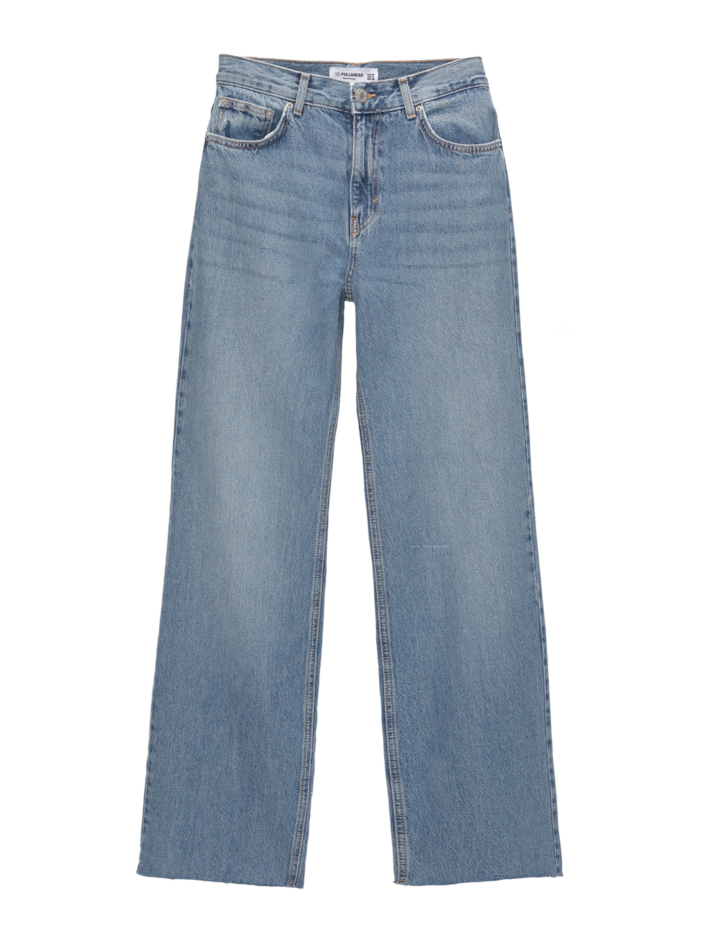 Pull&Bear Loosefit Farmer - kék: elől