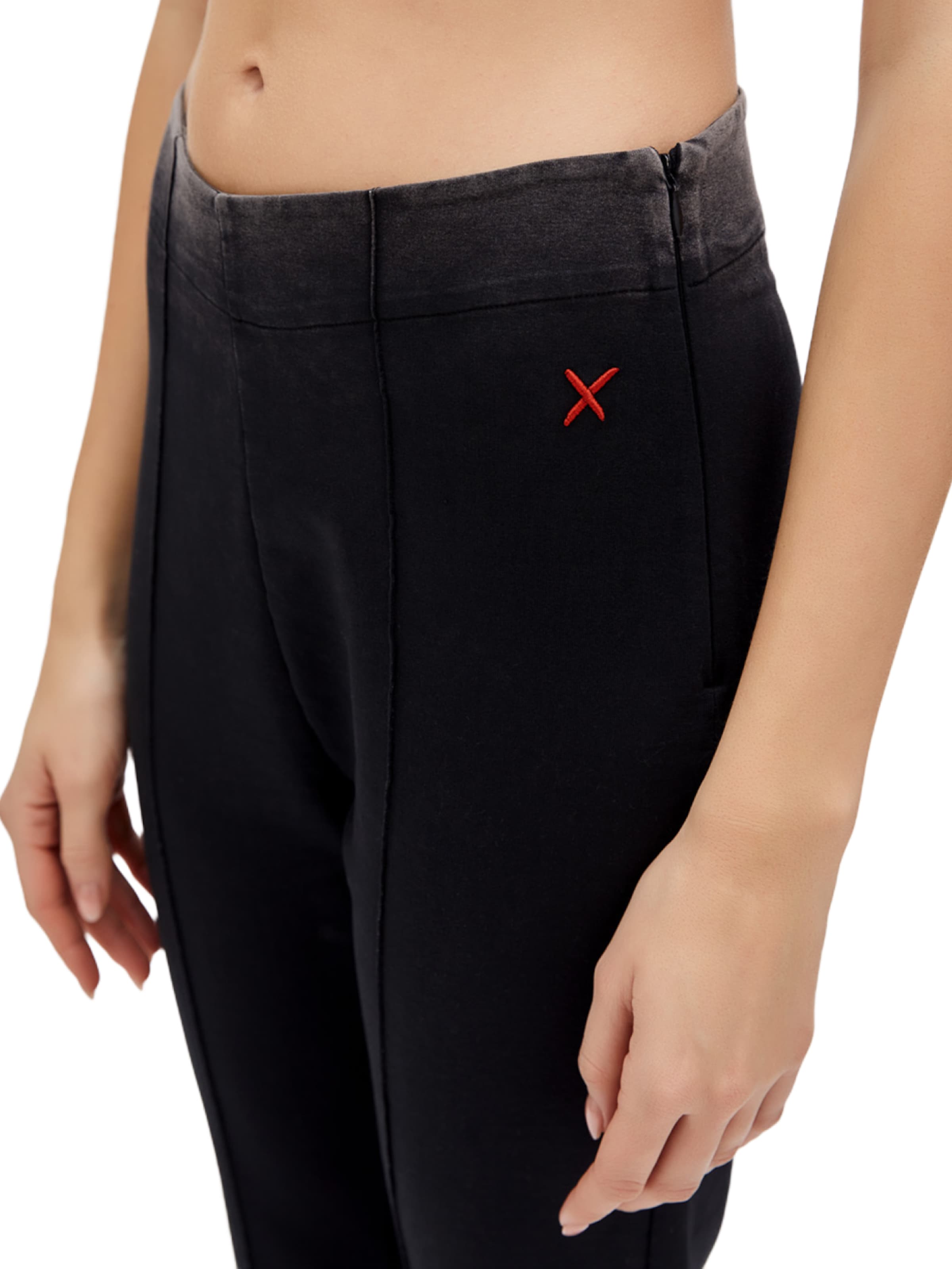 PCFG Flared Trousers in Black