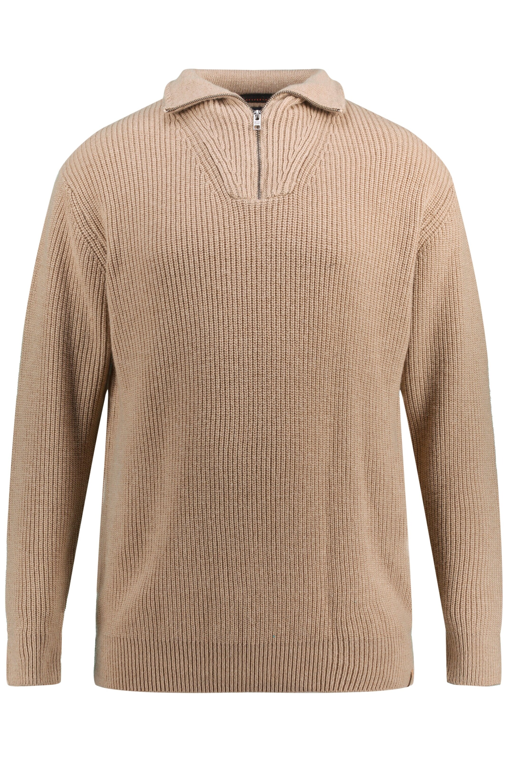 STHUGE Pullover in Beige: Vorderseite